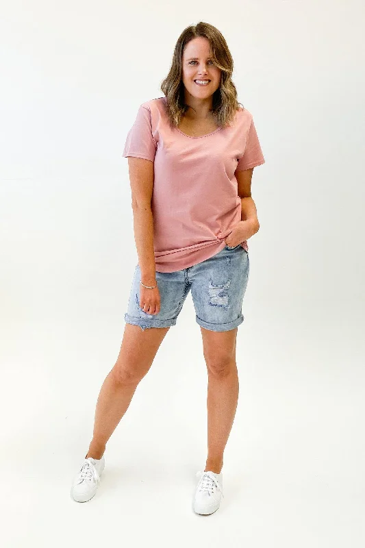 Smart Casual AS Colour Mali Tee Rose