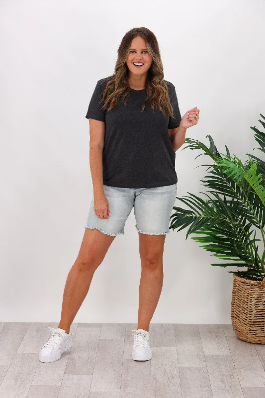 Summer Wear AS Colour Maple Tee Asphalt Marle