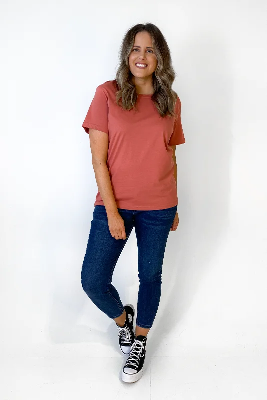 Premium Clothing AS Colour Maple Tee Coral