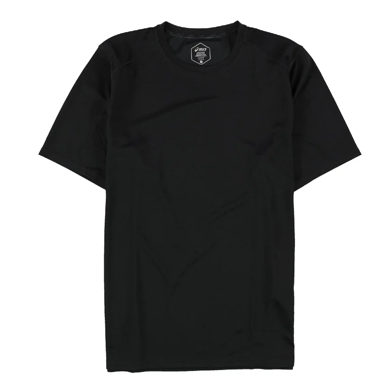 Practical Clothing ASICS Mens Essential Basic T-Shirt, Black, Large