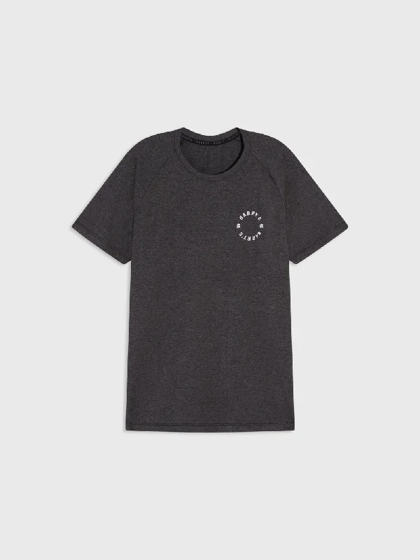 Travel Wear BARRY'S HEATHER BLACK LIFT TEE