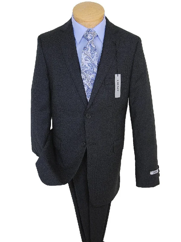 Comfy Tops DKNY 17590 100% Tropical Worsted Wool Boy's Suit - Fine Line Stripe - Charcoal Comfy Tops DKNY 17590 100% Tropical Worsted Wool Boy's Suit - Fine Line Stripe - Charcoal