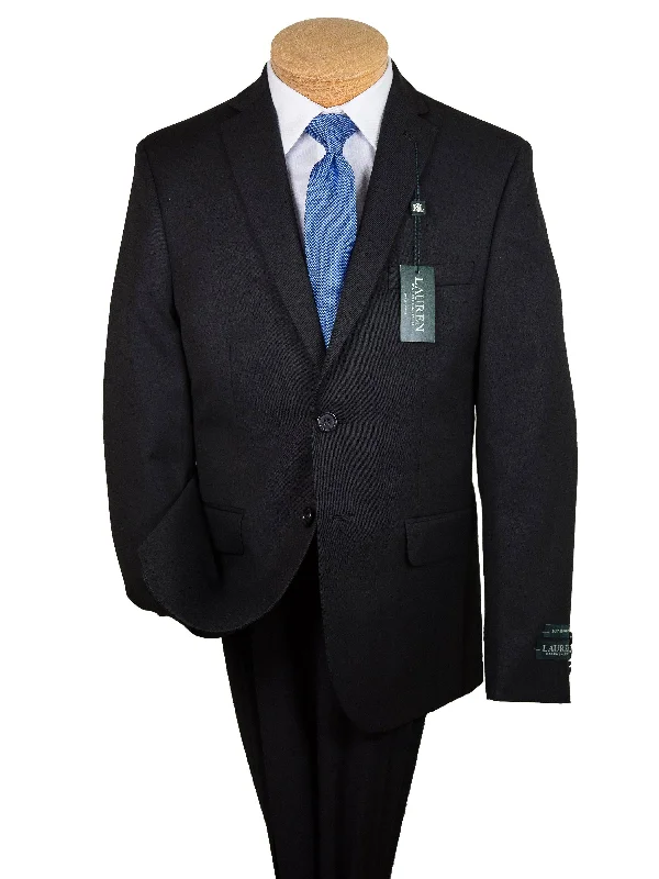 Modern Basics Lauren Ralph Lauren 16261 65% Polyester/ 35% Rayon Boy's Suit Separates Jacket - Solid Gab - Black Modern Basics Lauren Ralph Lauren 16261 65% Polyester/ 35% Rayon Boy's Suit Separates Jacket - Solid Gab - Black