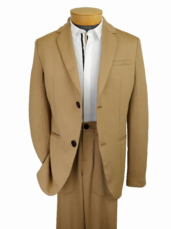 Fashion Bottoms Boss 37241 Boy's Suit Separate Jacket - Stretch - Stone