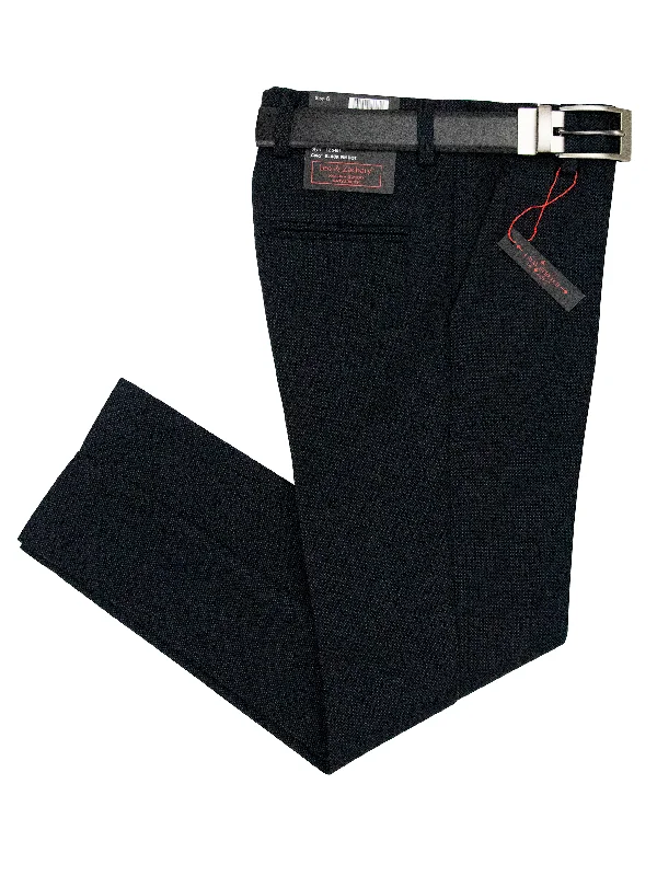 Trendy Sweaters Leo & Zachary 38104P Boy's Suit Separate Pants - Pin Dot - Black