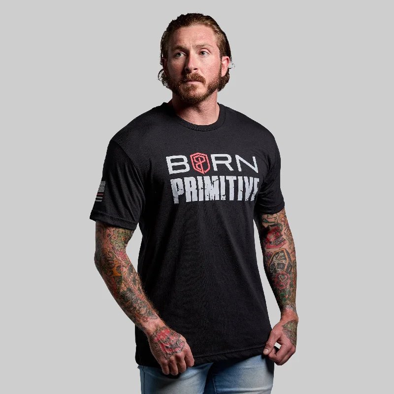 Warm Jackets Brand Tee (Thin Red Line)