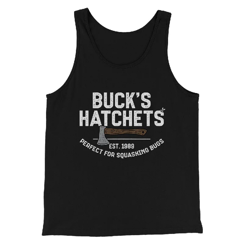Smart Pants Buck’s Hatchets Funny Movie Men/Unisex Tank Top