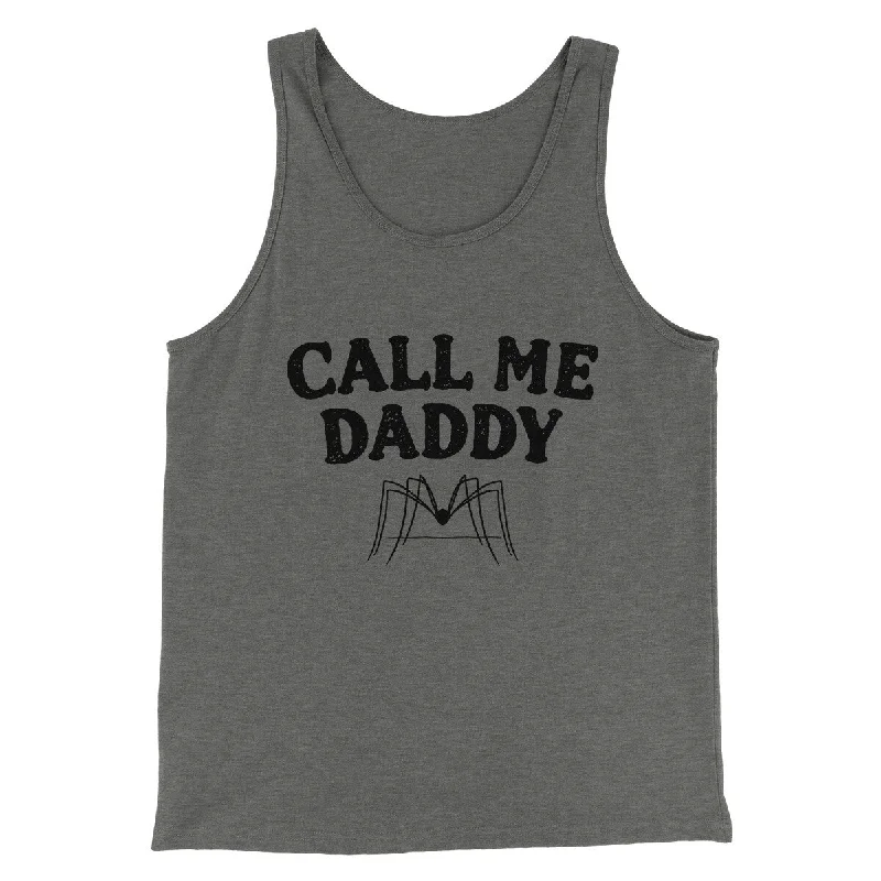 Casual Button-ups Call Me Daddy Men/Unisex Tank Top