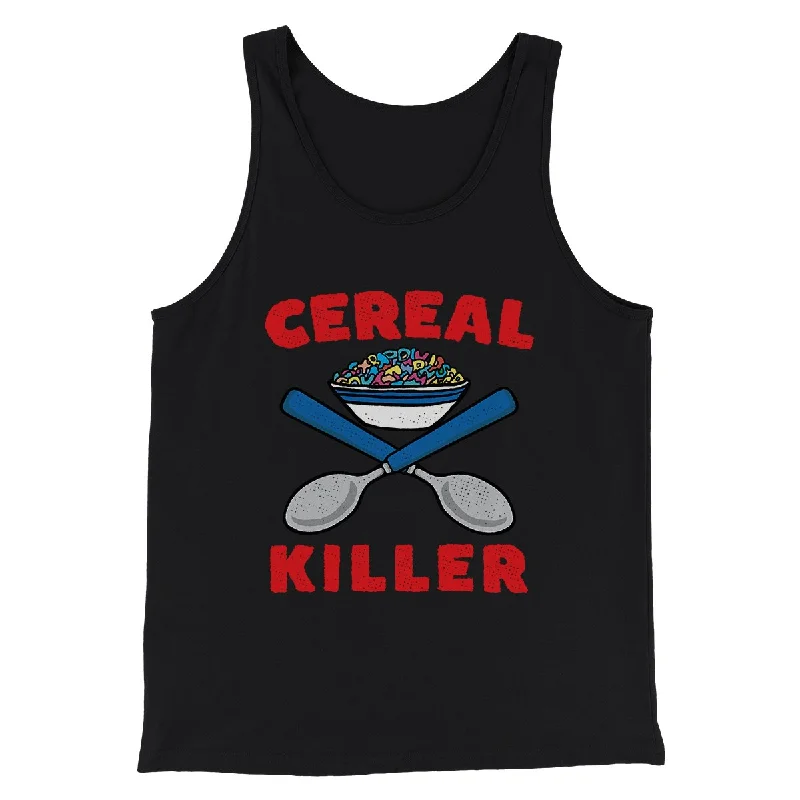 Smart Pants Cereal Killer Men/Unisex Tank Top