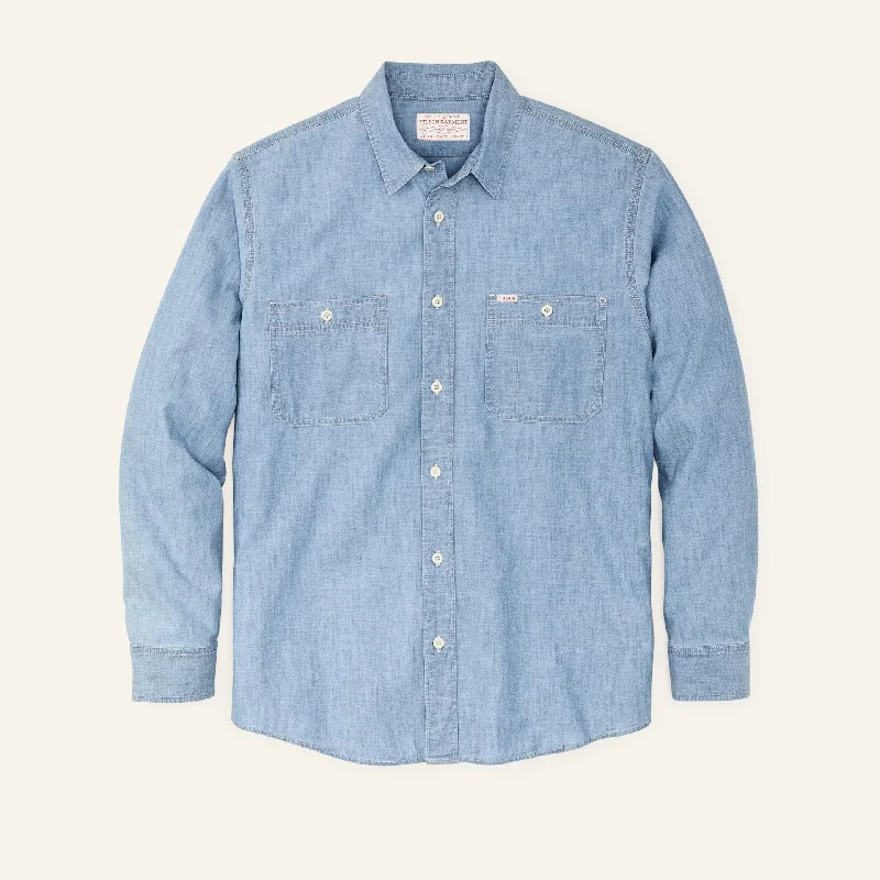 Relaxed Fit Clothing Filson Chambray CPO Shirt