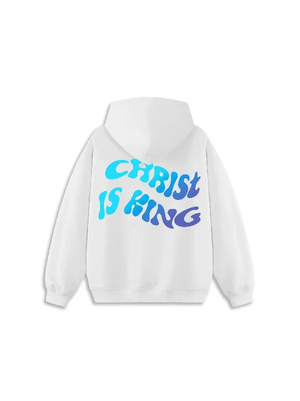 Fashionable Wear Christ Is King Wave Hoodie