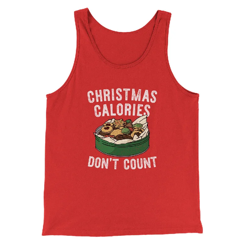 Outdoor Gear Christmas Calories Don’t Count Men/Unisex Tank Top