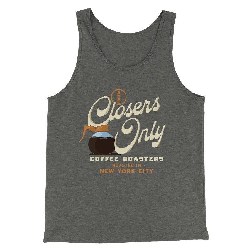 Casual Shoes Closer's Coffee Men/Unisex Tank Top