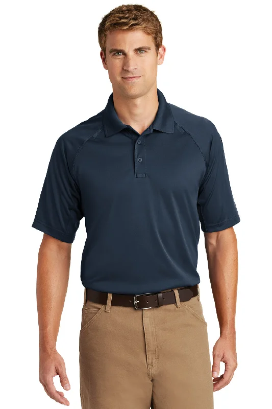 All-Day Wear CornerStone Mens Select Tactical Moisture Wicking Short Sleeve Polo Shirt - Dark Navy Blue All-Day Wear CornerStone Mens Select Tactical Moisture Wicking Short Sleeve Polo Shirt - Dark Navy Blue