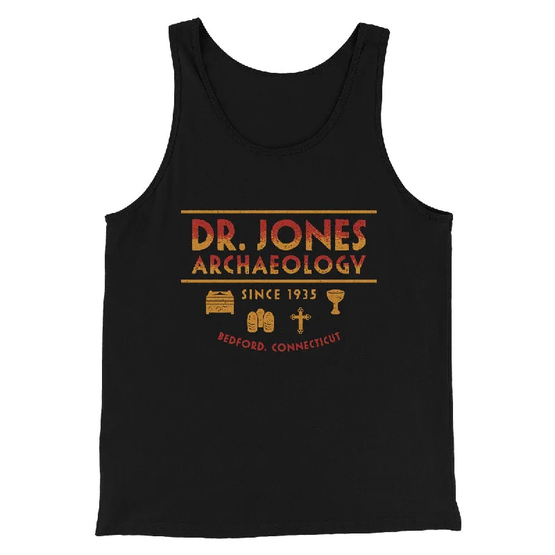 Urban Fashion Dr. Jones Archaeology Funny Movie Men/Unisex Tank Top