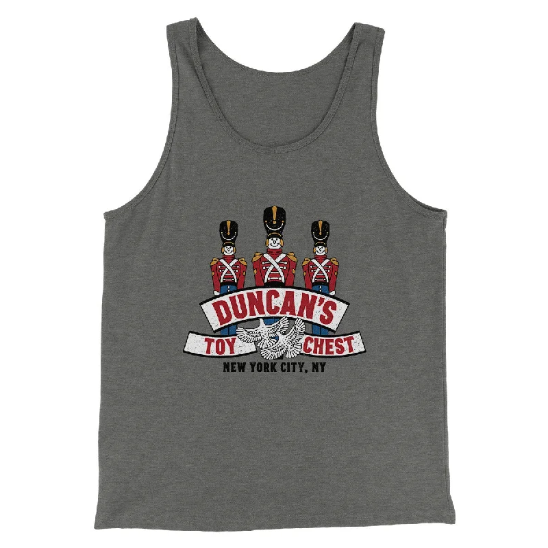 Fashion Jacket Duncan’s Toy Chest Funny Movie Men/Unisex Tank Top