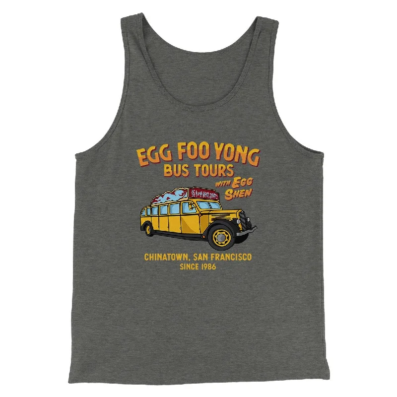 Street Outfit Egg Foo Yong Bus Tours Funny Movie Men/Unisex Tank Top