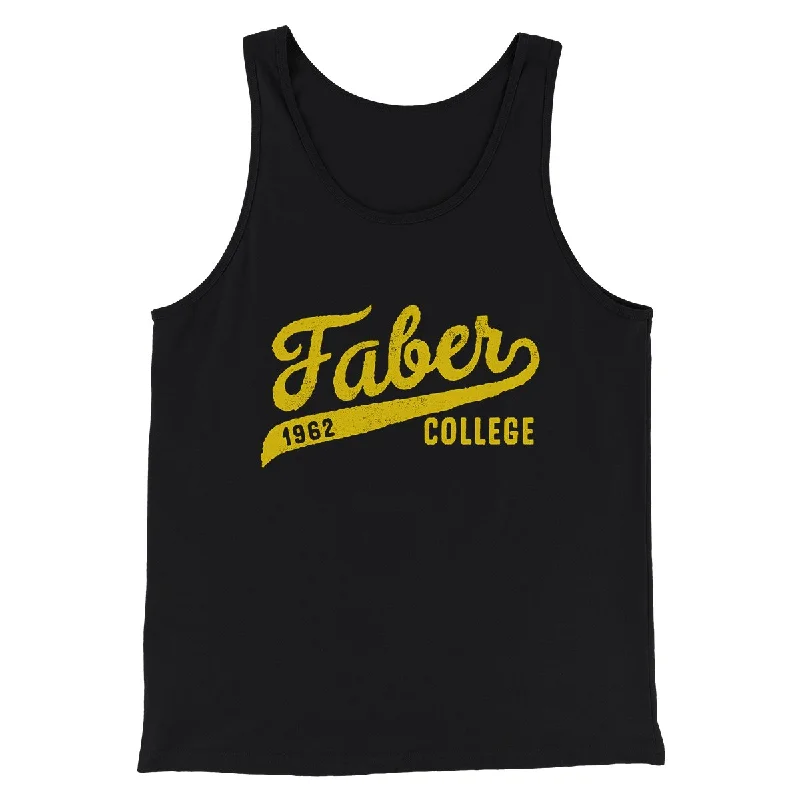 Casual Button-ups Faber College Funny Movie Men/Unisex Tank Top
