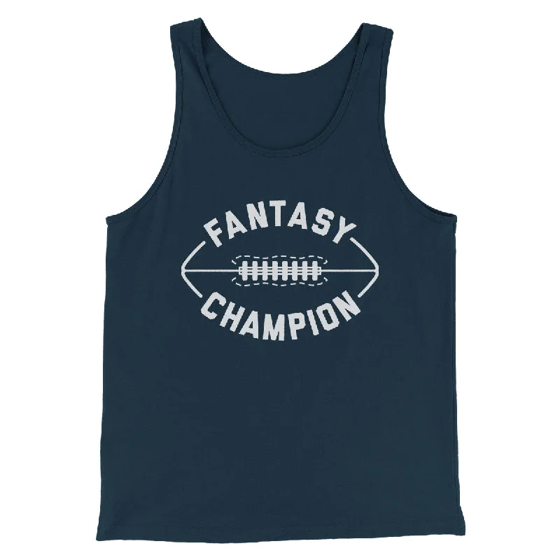 Smart Tops Fantasy Football Champion Men/Unisex Tank Top