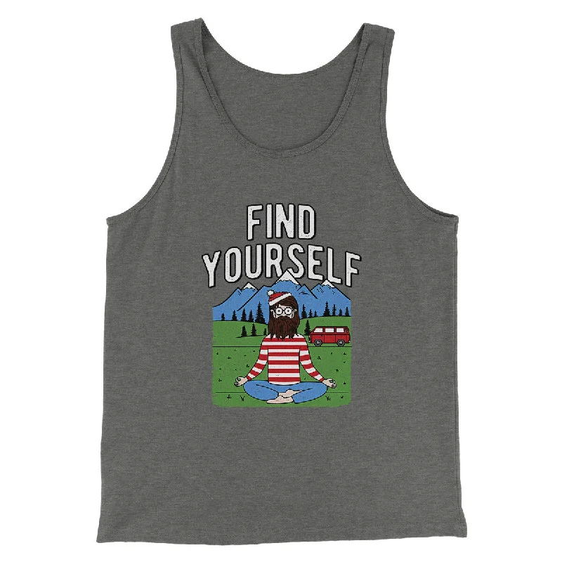 Comfort Jackets Find Yourself Men/Unisex Tank Top