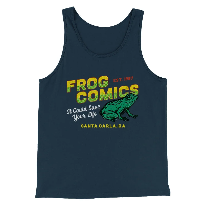 Winter Outfits Frog Comics Funny Movie Men/Unisex Tank Top