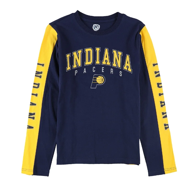 Designer Pieces G-III Sports Mens Indiana Pacers Graphic T-Shirt, Blue, Large