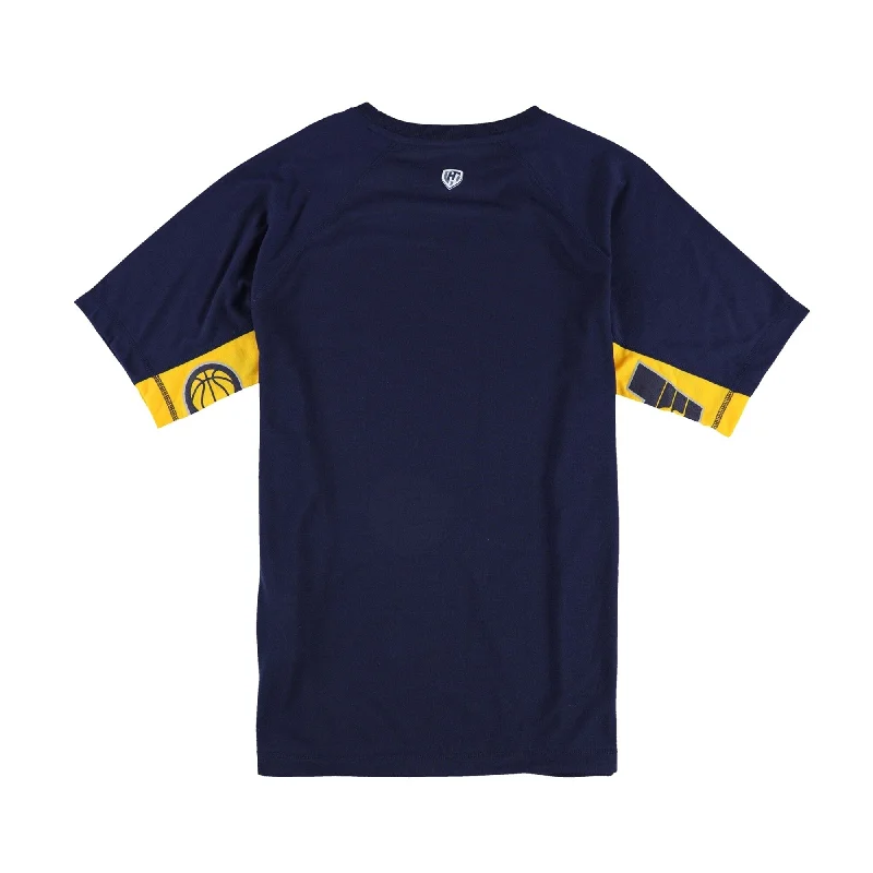 Summer Wear G-III Sports Mens Indiana Pacers Graphic T-Shirt, Blue, Large