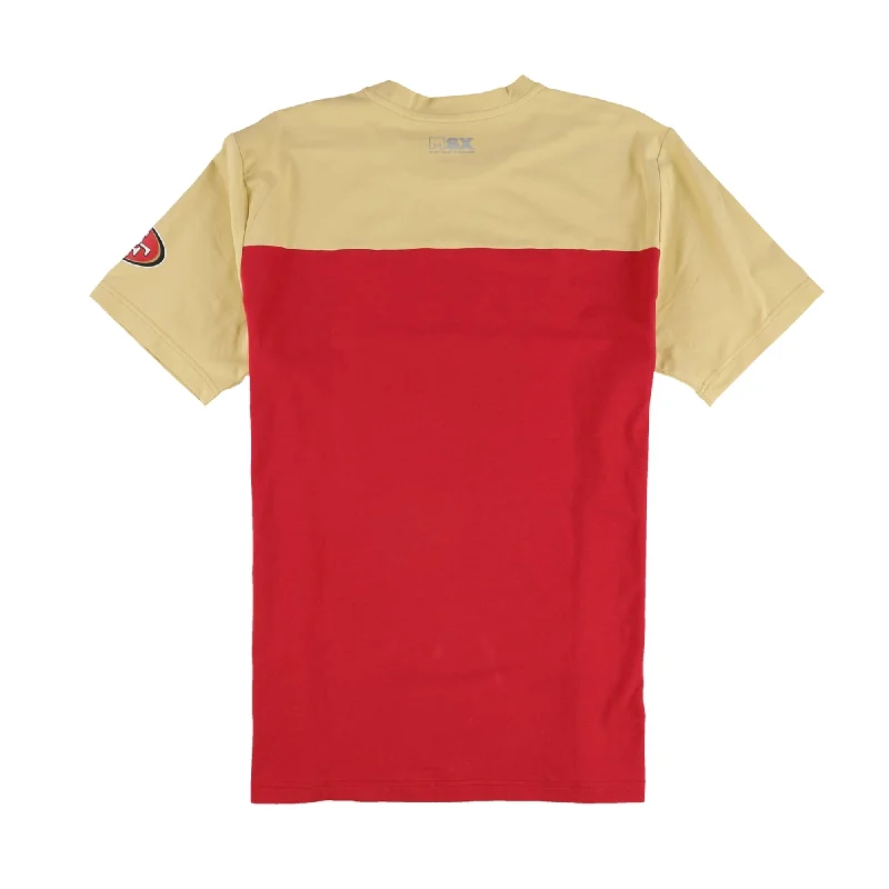 Everyday Apparel G-III Sports Mens San Francisco 49ERS Graphic T-Shirt, Red, Large