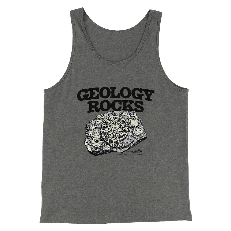 Chic Styles Geology Rocks Men/Unisex Tank Top