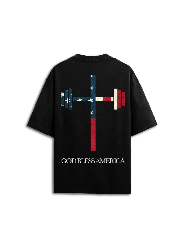 Layered Styles God Bless America Tee
