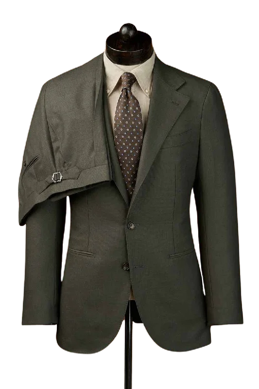 Timeless Wardrobe Grey Modern Fit Suit