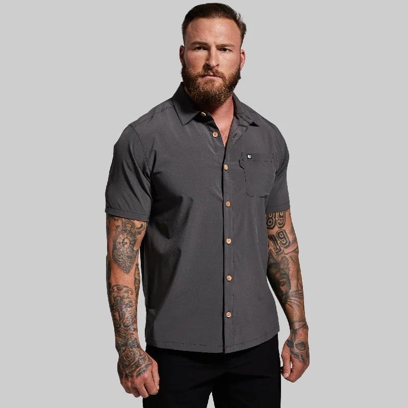 Casual Jackets Voyager Button Up (Gunmetal Grey)