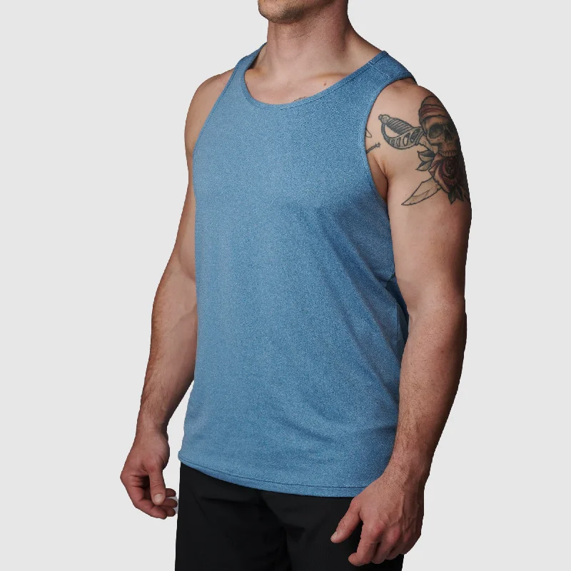 Versatile Wear Heritage Tank (Cerulean)
