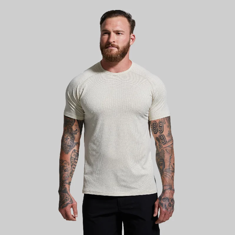 Travel Wear Heritage Tee (Oatmeal)