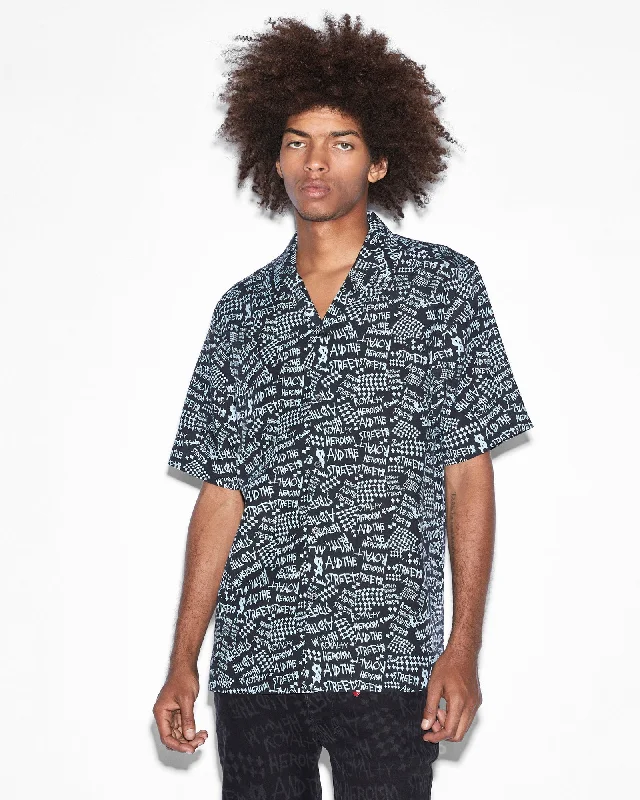 Trendy Tees HEROISM SS SHIRT BLACK