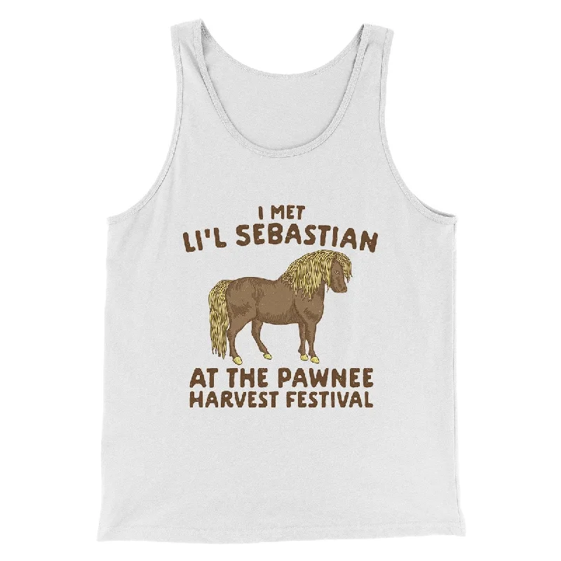 Designer Pieces I Met Li'l Sebastian Men/Unisex Tank Top