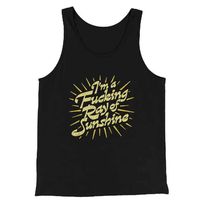 Casual Outerwear I’m A Fucking Ray Of Sunshine Men/Unisex Tank Top