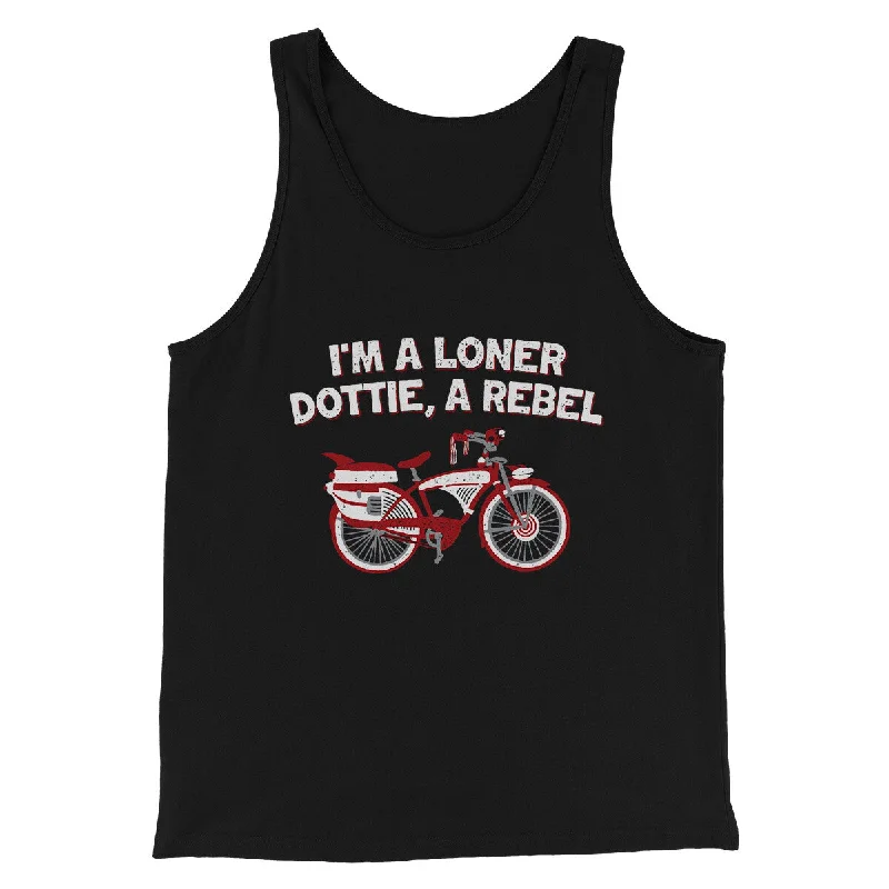 Athletic Outfits I’m A Loner Dottie, A Rebel Funny Movie Men/Unisex Tank Top