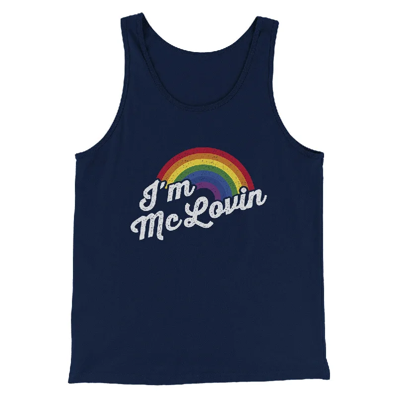 Stylish Suits I'm Mclovin Funny Movie Men/Unisex Tank Top