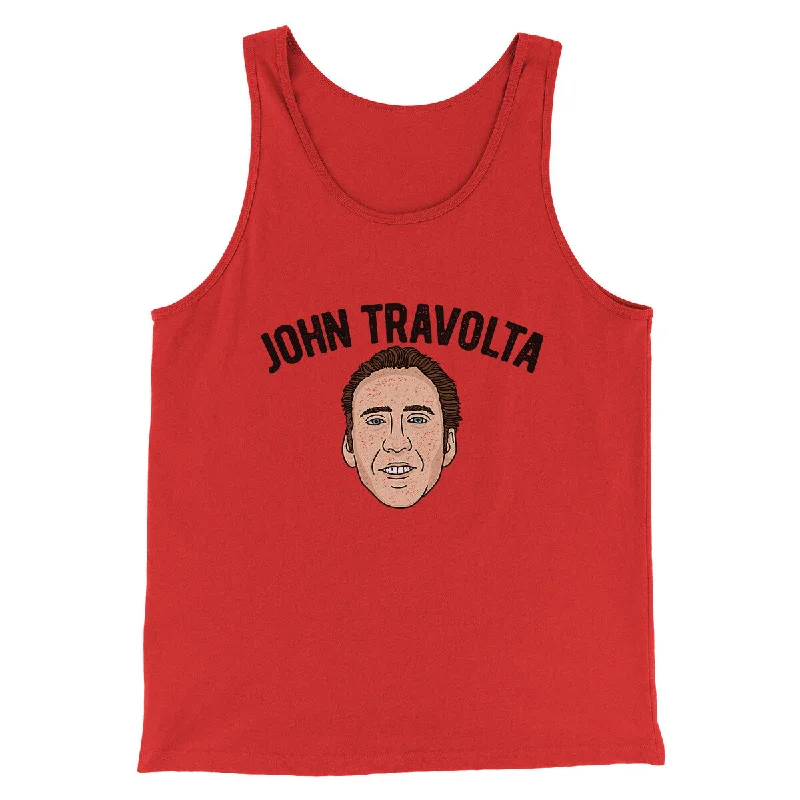 Stylish Jeans John Travolta Funny Movie Men/Unisex Tank Top