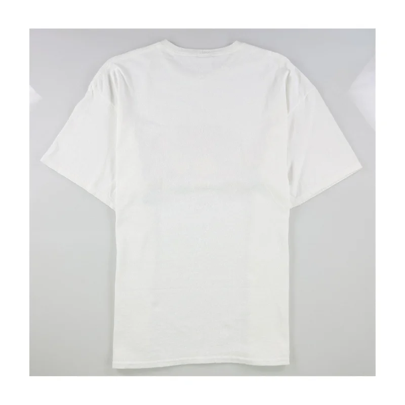 Everyday Look Junk Food Mens Peanuts Graphic T-Shirt, White, Small