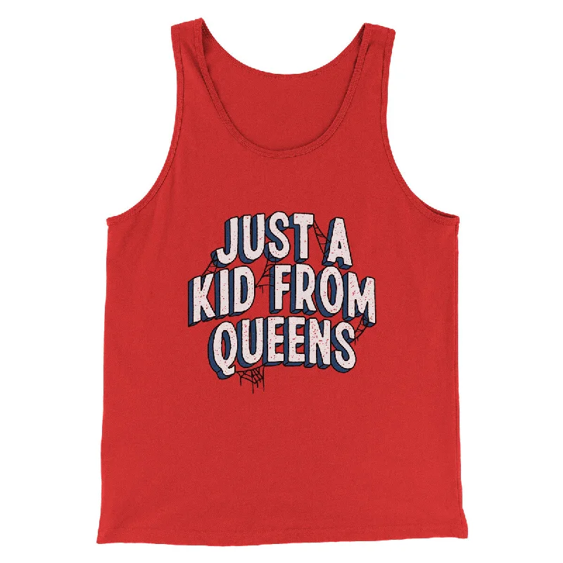 Casual Shoes Just A Kid From Queens Funny Movie Men/Unisex Tank Top