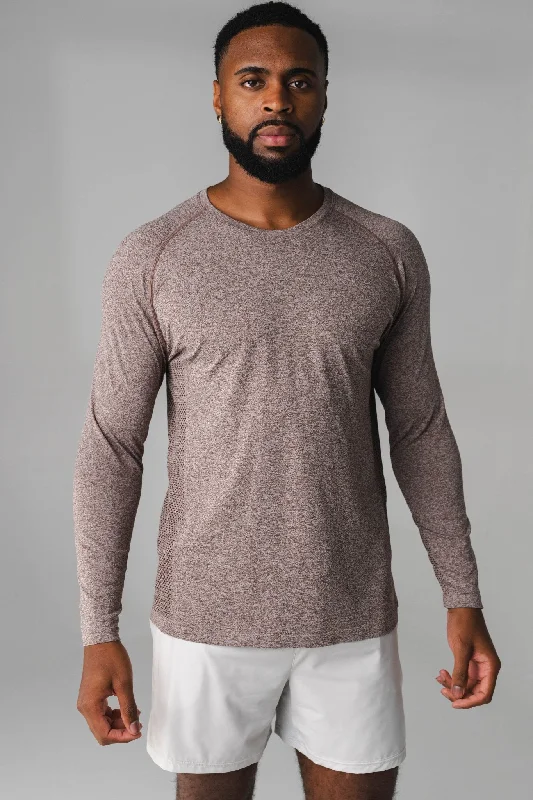 Outdoor Gear Vitality Kinetic® Long Sleeve Tee - Cocoa Marl