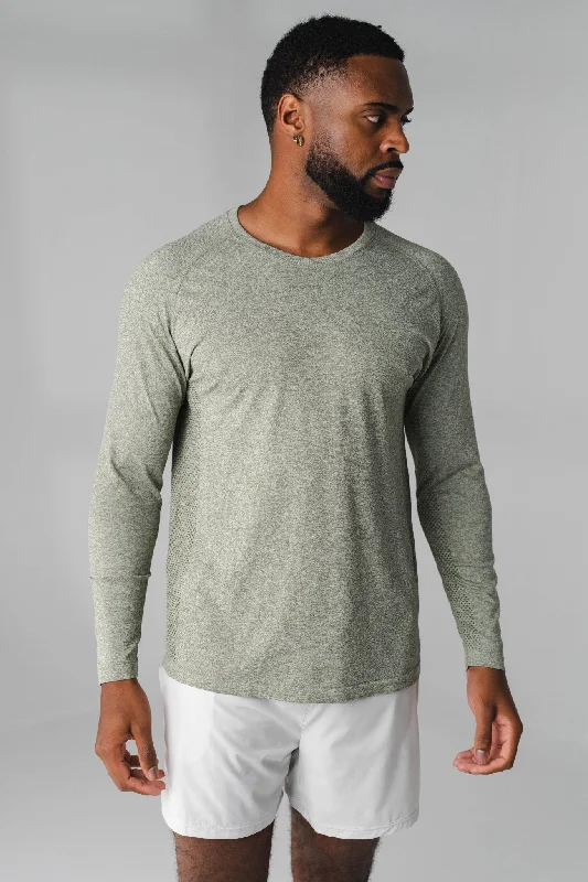 Classic Fits Vitality Kinetic® Long Sleeve Tee - Willow Marl