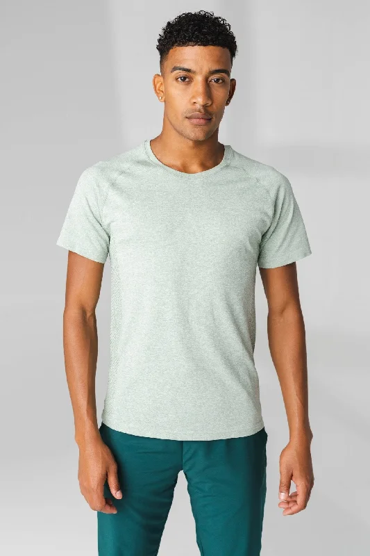 Simple Styles Vitality Kinetic® Tee - Eucalyptus Marl