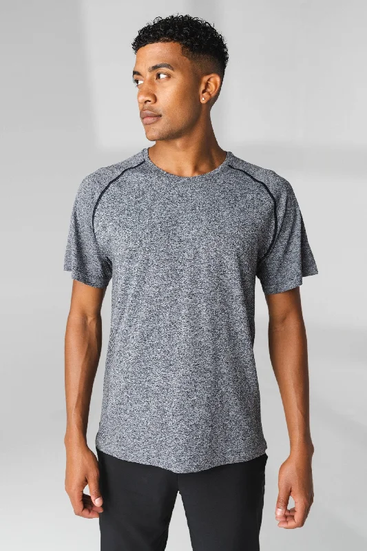 Warm Jackets Vitality Kinetic® Tee - Midnight Marl