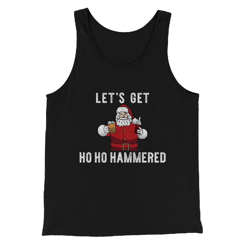 Everyday Apparel Lets Get Ho Ho Hammered Men/Unisex Tank Top