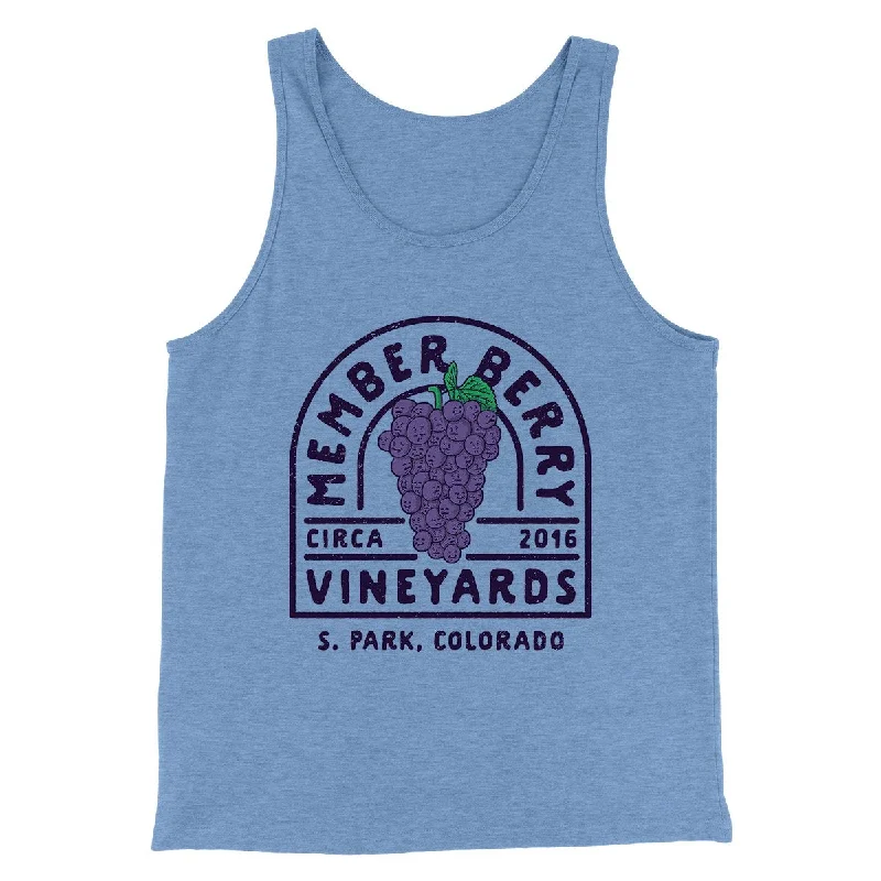 Urban Outfits Member Berry Vineyards Men/Unisex Tank Top