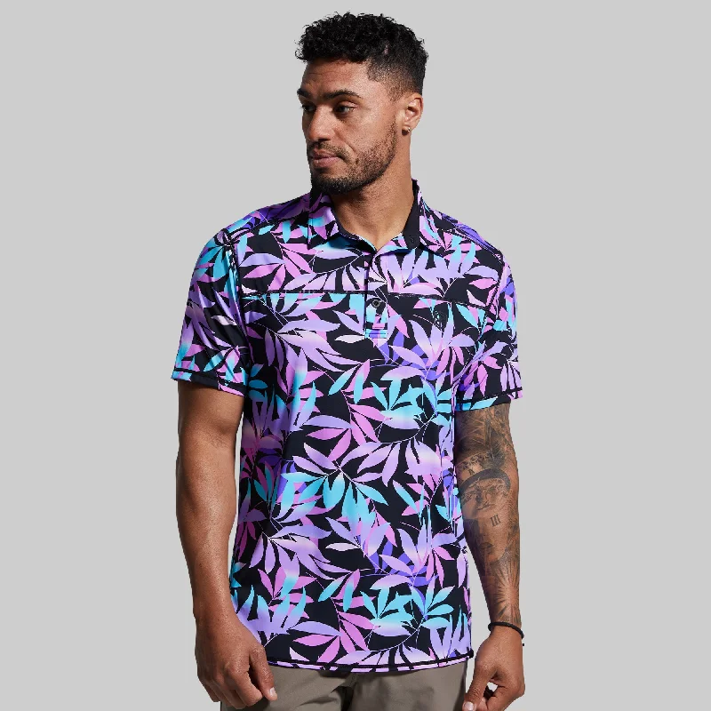 Everyday Look Men's Tek Polo (Ombre Palm)