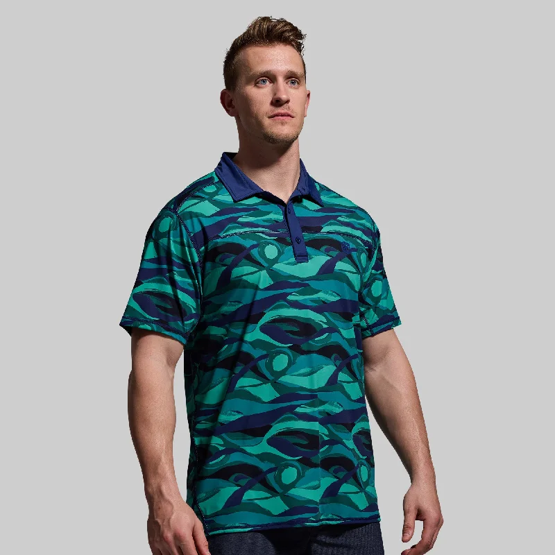 Layered Outfits Men's Tek Polo (Tidepool)